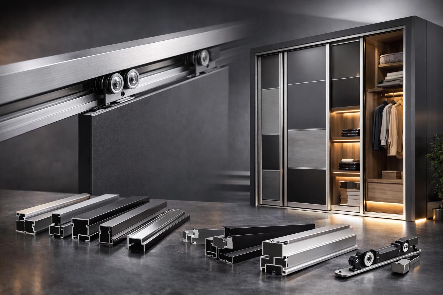 Alüminyum Ray Kapak Sistemleri